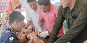 Yayasan PSBB dan Jurnalis Pamekasan Gandeng Pemdes Bicorong Gelar Khitanan Massal Gratis