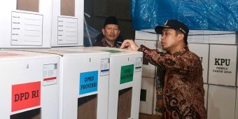 Wakil Wali Kota Pasuruan Tinjau Kesiapan Logistik Pemilu 2024