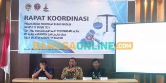 Peningkatan Tata Kelola PJU, Dishub Kabupaten Madiun Sosialisasikan Perbup 23/2023