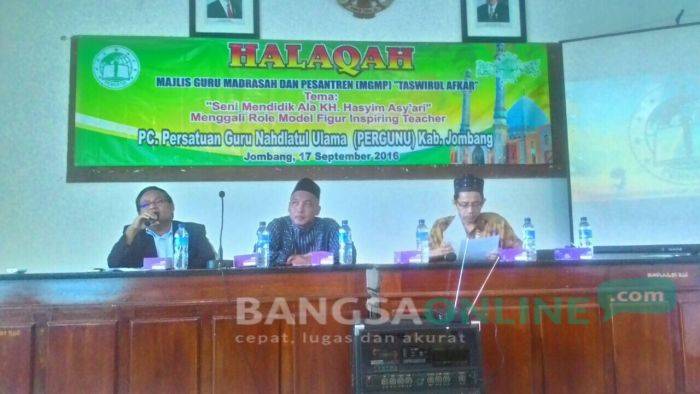 Pergunu Jombang Bedah Model Pendidikan ala KH Hasyim Asy