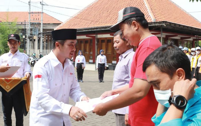 Jadi Inspektur Upacara HUT ke-77 PMI, Wawali Pasuruan Apresiasi Peran PMI