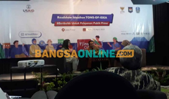 Ideathon Buka Ruang Partisipasi Pemuda, Jaring Ide Perbaikan Pelayanan Publik di Jawa Timur