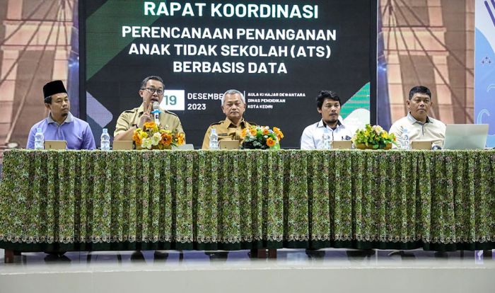 Tuntaskan Permasalahan Anak Tidak Sekolah (ATS), Pemkot Kediri Gelar Rakor