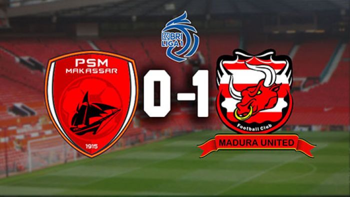 Hasil PSM Makassar vs Madura United: Unggul 1-0, Laskar Sape Kerrab Sodok Peringkat Tiga