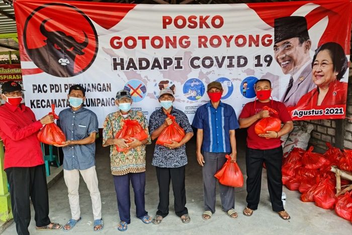 Peduli Masyarakat Terdampak Pandemi, PDIP Tuban Bangun Posko Gotong Royong Penanganan Covid-19