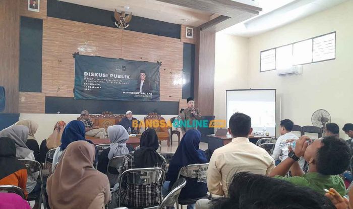 Gelar Diskusi Publik di Bangkalan, Anggota DPRD Jatim ini Bahas Moderasi Beragama