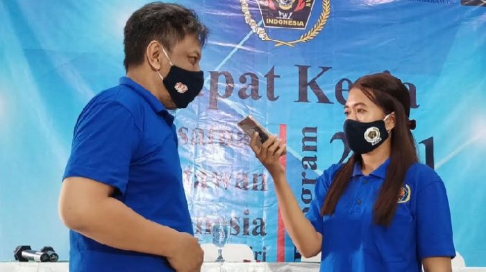 PWI Kediri Gelar Rapat Kerja di Bukit Daun