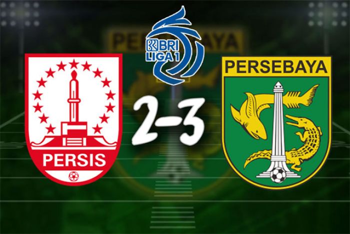 Hasil Persis Solo vs Persebaya: Drama Lima Gol, Bajul Ijo Bekuk Laskar Sambernyawa