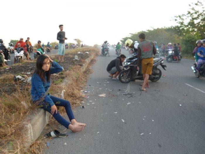 Mbleyer Polisi, Ketakutan, Tertabrak 