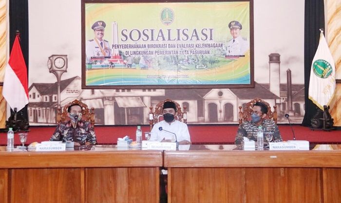 Wujudkan Reformasi Birokrasi, Pemkot Pasuruan Bakal Hapus Jabatan Eselon III dan IV