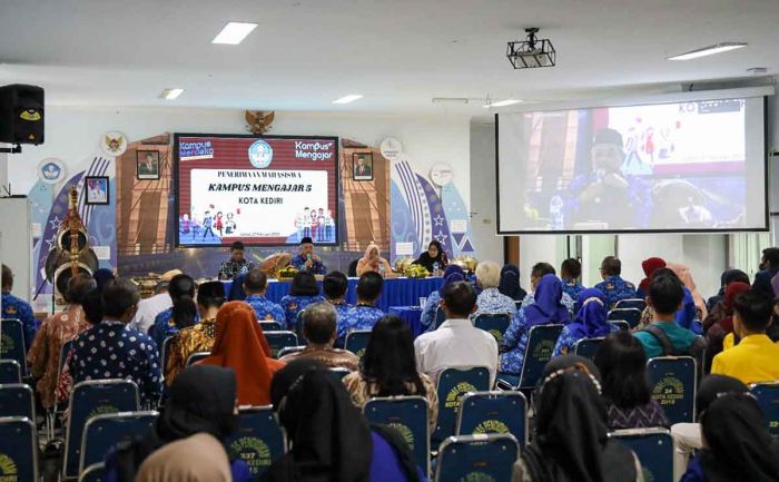 Siap Laksanakan Tugas, Pemkot Kediri Terima 65 Mahasiswa Program Kampus Mengajar Angkatan ke-5