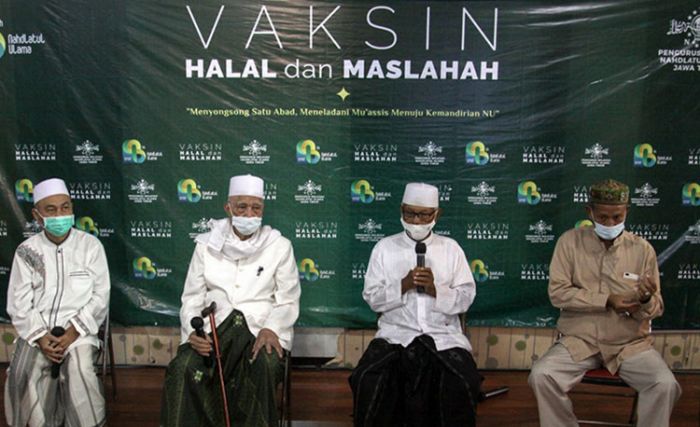 Hari Ini, ​98 Kiai dan Tokoh NU Jawa Timur Jalani Vaksinasi Covid-19