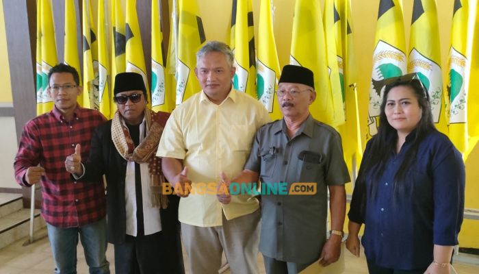 Mantapkan Diri Sebagai Bacawabup Kediri, Ari Purnomo Lanjutkan Safari Politik ke Golkar