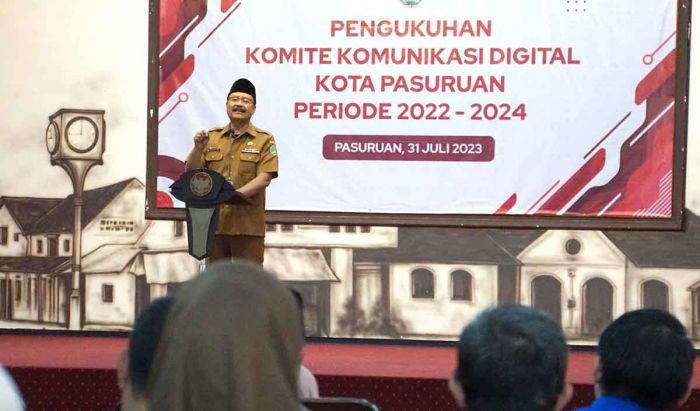 Tangkal Hoax, Komite Komunikasi Digital Kota Pasuruan Resmi Dikukuhkan