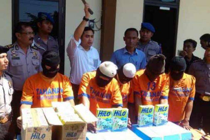 Bajing Loncat di Sidoarjo Diringkus, Bajak Kontainer dengan Muatan Senilai Rp 1 M