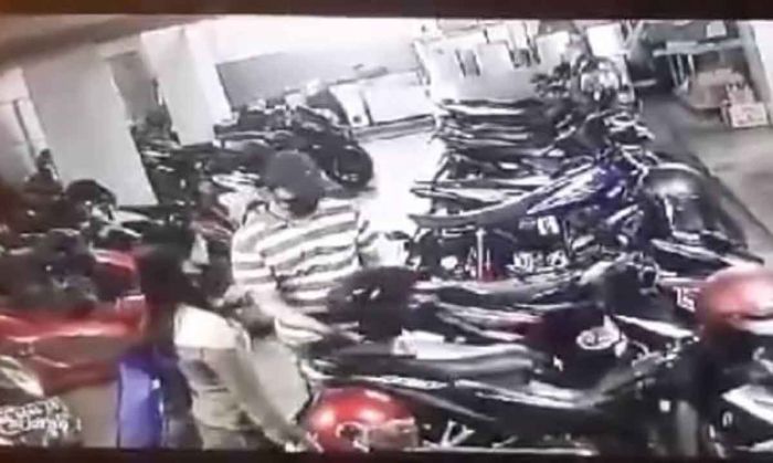 Polsek Gubeng Belum Terima Laporan Maling Helm yang Terekam CCTV