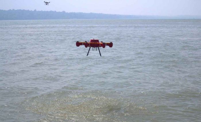 Gandeng Beehive Drones dan BKI, ITS Launching Drone Pendeteksi Emisi Udara