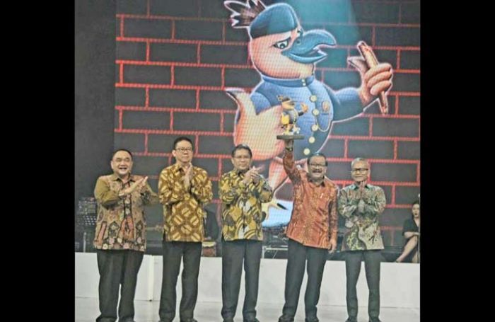 Elang Jawa Pakai Beskap Resmi Jadi Maskot HPN 2019