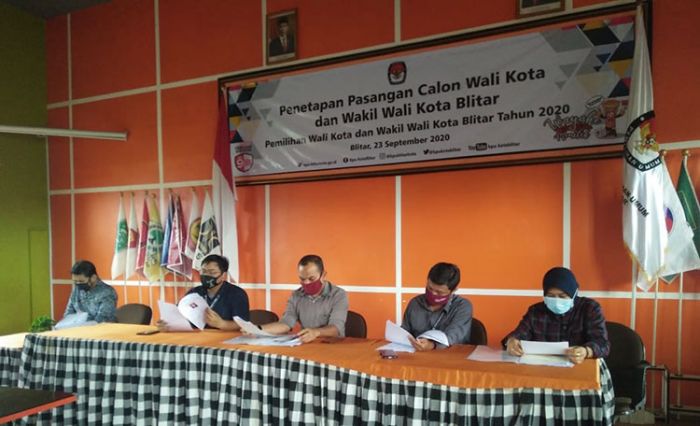 Empat Pasangan Calon Kepala Daerah Blitar Raya Resmi Ditetapkan