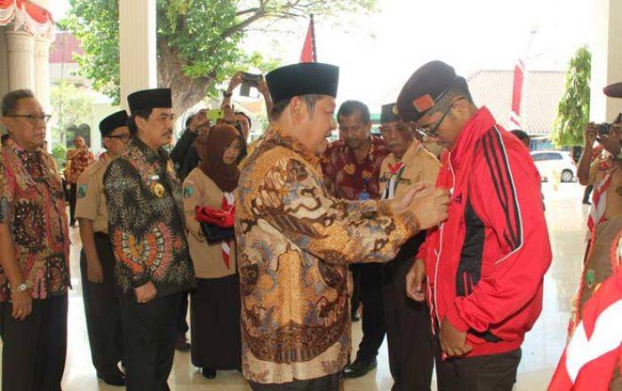 Ikuti Jambore Nasional, Kontingen Pramuka Diminta Harumkan Nama Sidoarjo