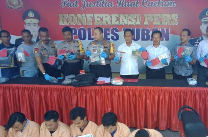 Polres Tuban Tangkap 9 Pelaku Kejahatan