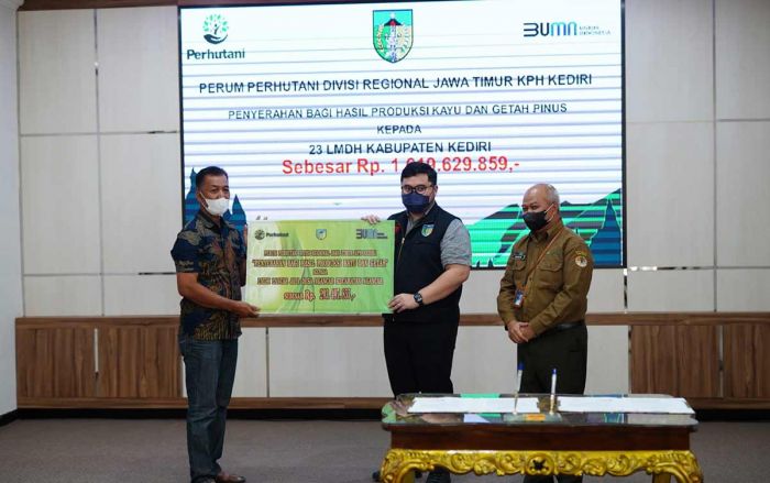 Kembangkan Agroforestry dan Pariwisata Terpadu, Pemkab Kediri Gandeng Perum Perhutani