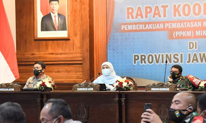 Dimulai Hari ini, Kab/Kota di Jatim Akan Lakukan PPKM Mikro Berbasis RT/RW Berdasarkan Zonasi