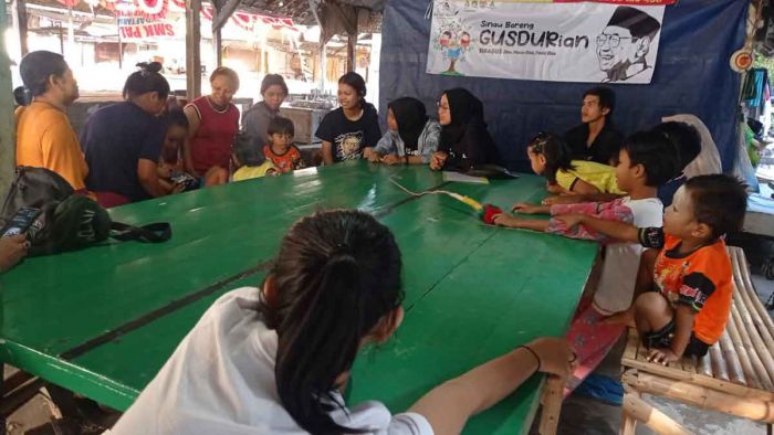 Gusdurian Pare Kediri Gelar Sinau Bareng Untuk Anak Disabilitas