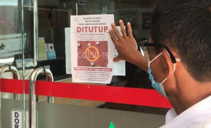 ​7 Pegawai Positif Covid-19, Perpustakaan Nasional Bung Karno Ditutup Sementara