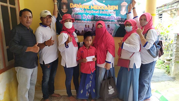 Berkah Ramadan, Grup Dayang Pamekasan Berbagi untuk Yatim dan Duafa