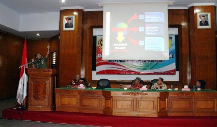 Mahasiswa Unmer Digembleng Ketahanan Nasional