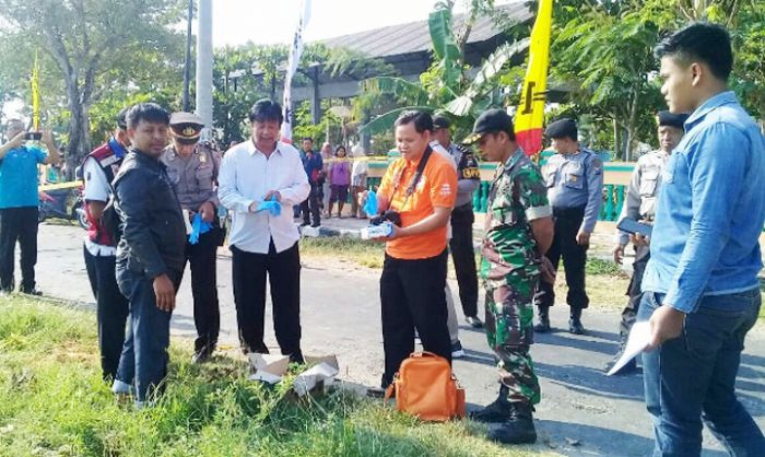 Jasad Bayi Dalam Kardus Ditemukan di Pinggir Jalan Raya Takeran Magetan