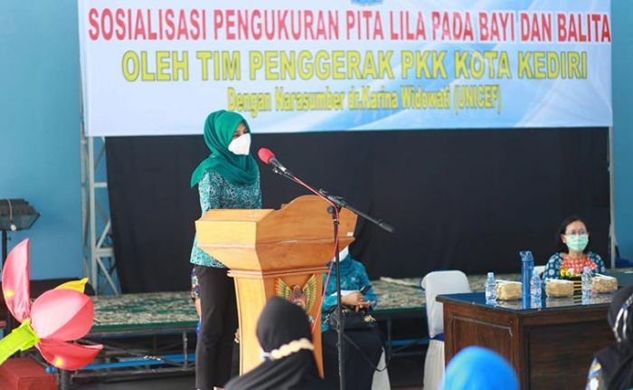 ​Sosialisasi Pengukuran Pita LiLA pada Bayi dan Balita, Ketua TP PKK Kota Kediri Tekankan Pentingnya