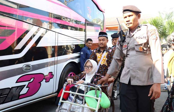 Polres Mojokerto Kota Beri Pelayanan Prima untuk Calon Jamaah Haji 