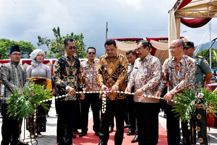 Peresmian Taman Ghanjaran Desa Ketapanrame Kec. Trawas Diprediksi Bantu Dongkrak PAD