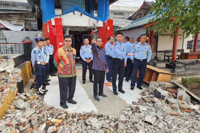 Sekretaris Dirjen Pemasyarakatan Monev Penataan Ulang Rutan Surabaya dan Lapas Pasuruan