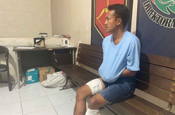 Pelaku Curanmor di Surabaya Dihadiahi Timah Panas