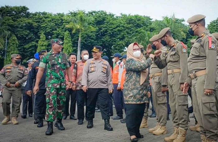 Ratusan Personel Gabungan Diterjunkan untuk Amankan Nataru di Gresik