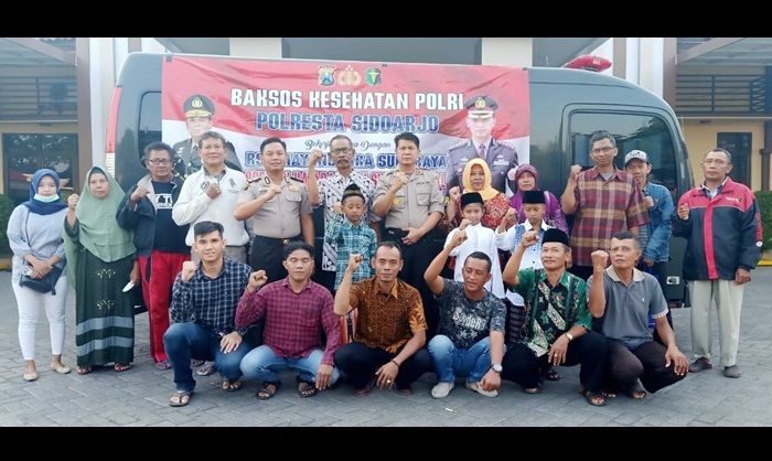 ​Obati Katarak dan Khitan Gratis, Wujud Kepedulian Polresta Sidoarjo ke Masyarakat