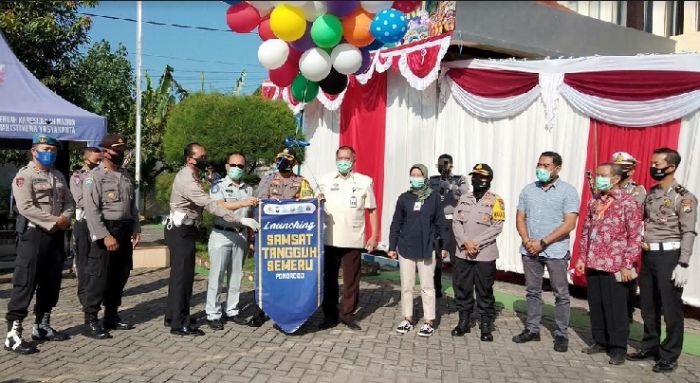 Kapolres Ponorogo Launching Samsat Tangguh