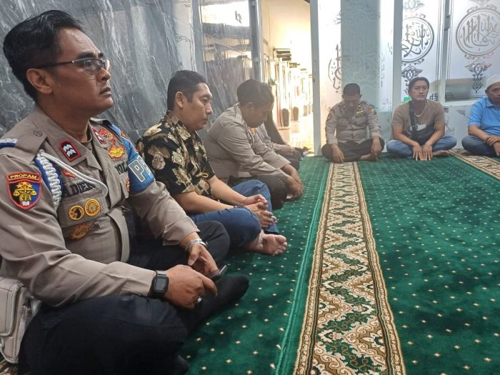 ​Pengamanan Pilkada Serentak, Personel Polsek Krembung Sidoarjo Jalani Pembekalan Rohani