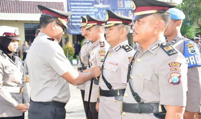 Kapolres Pamekasan Gelar Sertijab Wakapolres dan Kabagops