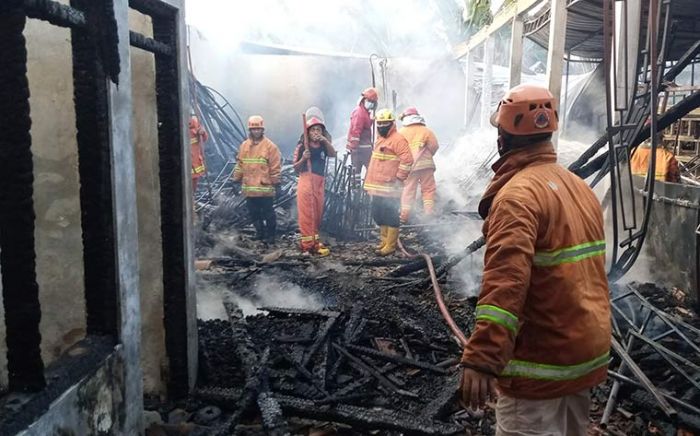 Salon dan Gudang Dekorasi di Kota Madiun Terbakar, Kerugian Capai Rp 2,5 Miliar