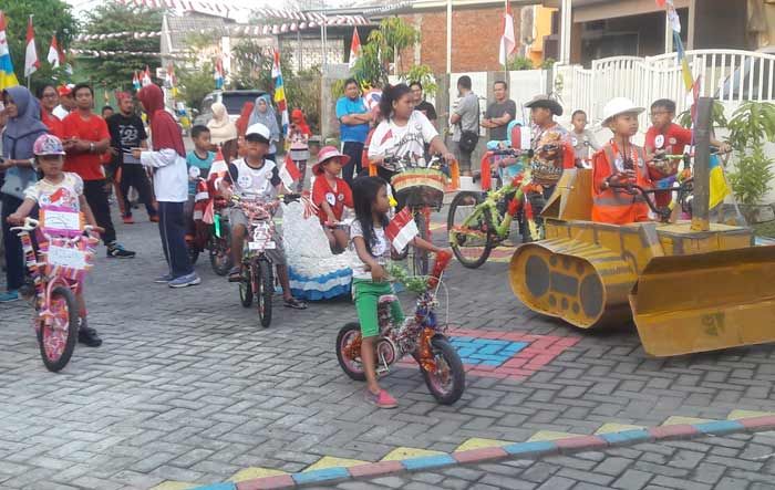 Sambut HUT Kemerdekaan RI ke-73, Warga Perum Kembangan Gelar Berbagai Lomba