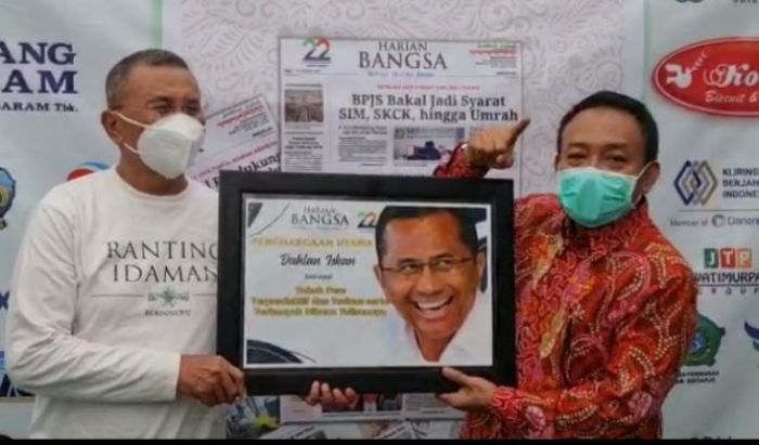 Dahlan Iskan Dapat Penghargaan Tokoh Pers Terproduktif dan Terbanyak Dibaca Tulisannya