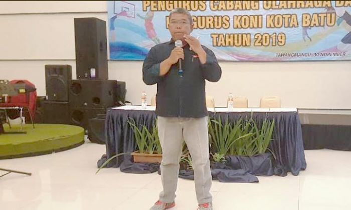 Jelang Porprov Jatim, Pengurus KONI Batu Digembleng di Solo