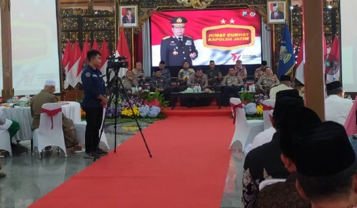 Jumat Curhat di Bangkalan, Kades Keluhkan Narkoba hingga SIM, ini Jawaban Kapolda Jatim