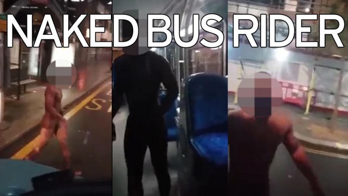 Pria Telanjang Bulat Kejutkan Penumpang Bus Umum