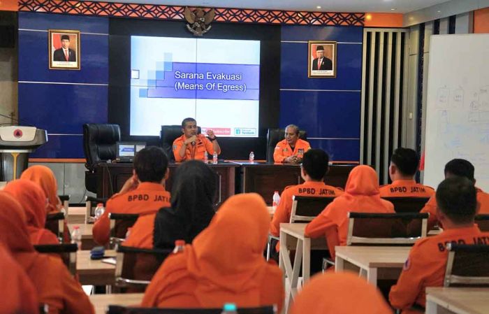 Dongkrak Kompetensi Pegawai, BPBD Jatim Gelar Pelatihan Asesmen Gedung dari Gempa Bumi dan Kebakaran