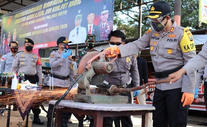 Polres Batu Apel Gelar Pasukan Persiapan Ops Lilin Semeru, Ini yang Perlu Diantisipasi Saat Nataru